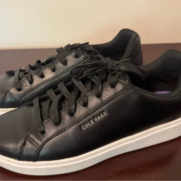 Cole Haan Black Sneakers with White Sole - Picture 6 of 6